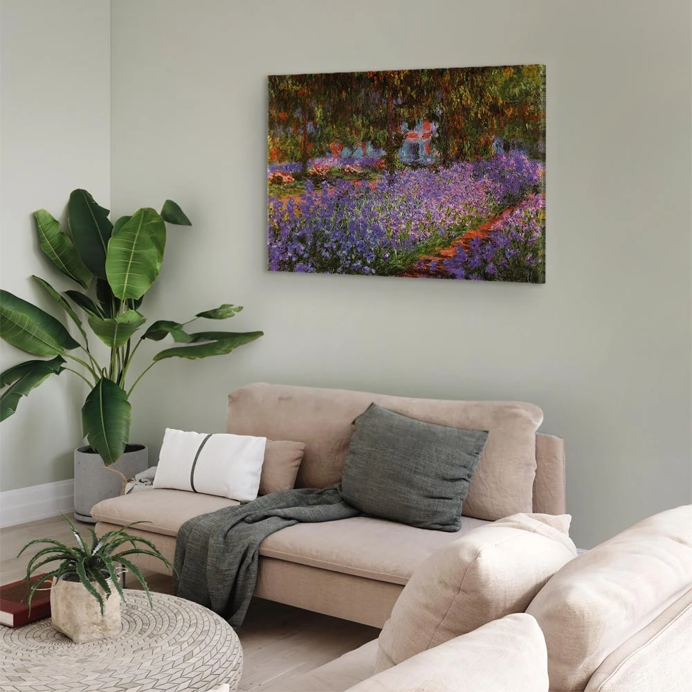 Paveikslas Claude Monet - Menininko sodas Živerni