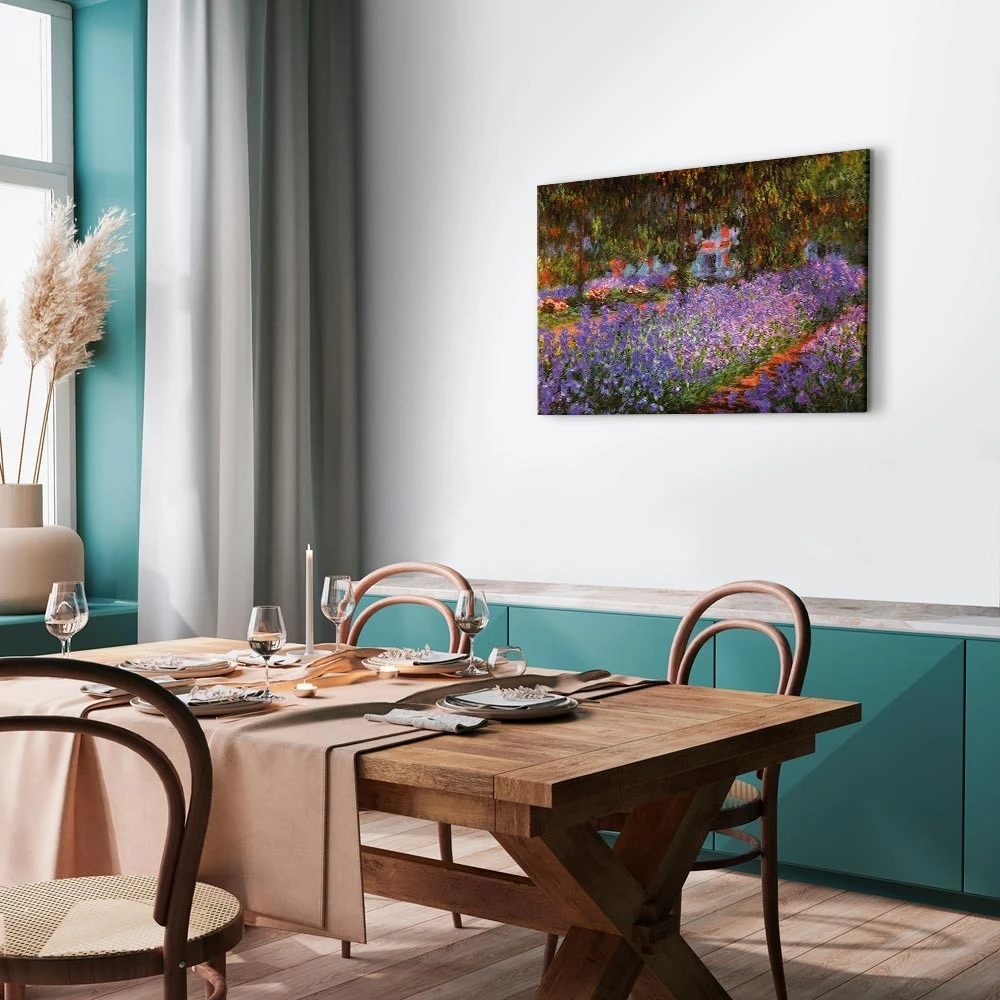 Paveikslas Claude Monet - Menininko sodas Živerni