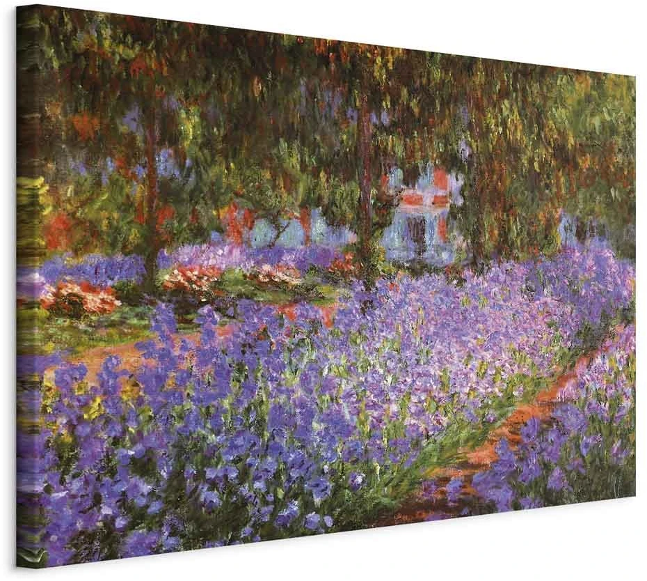 Paveikslas Claude Monet - Menininko sodas Živerni