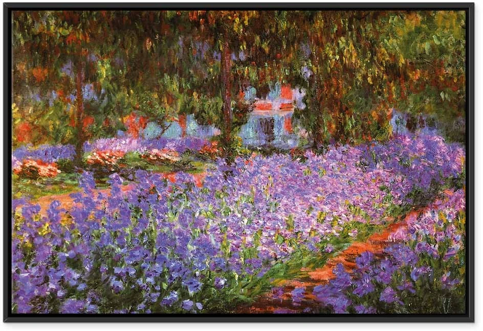 Paveikslas Claude Monet - Menininko sodas Živerni