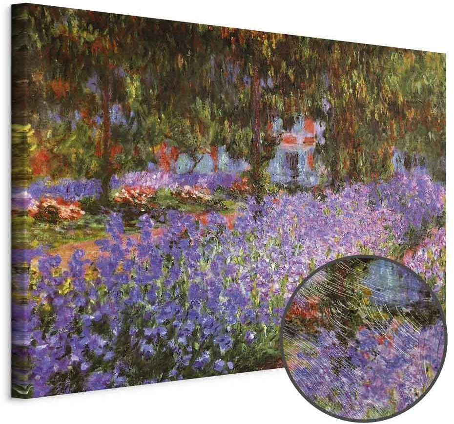 Paveikslas Claude Monet - Menininko sodas Živerni