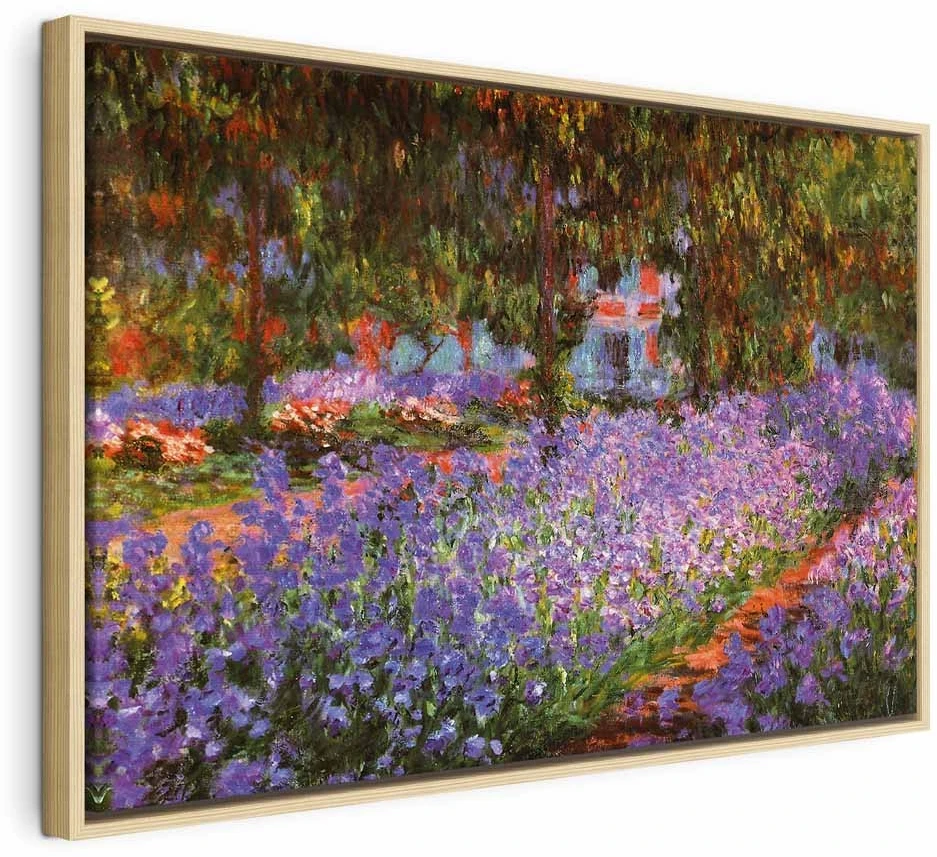Paveikslas Claude Monet - Menininko sodas Živerni