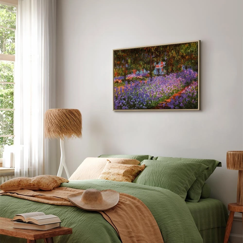 Paveikslas Claude Monet - Menininko sodas Živerni