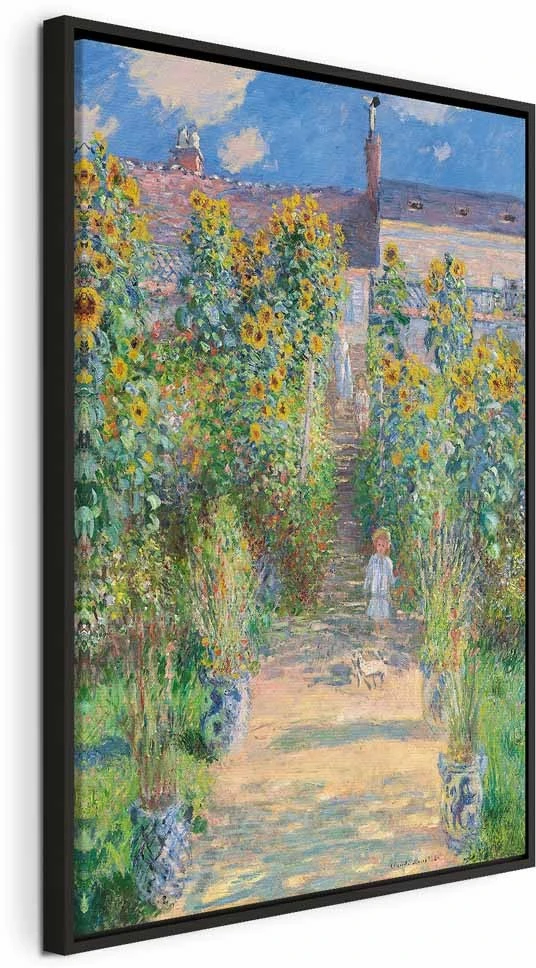 Paveikslas Claude Monet - Monė sodas Vétheuil