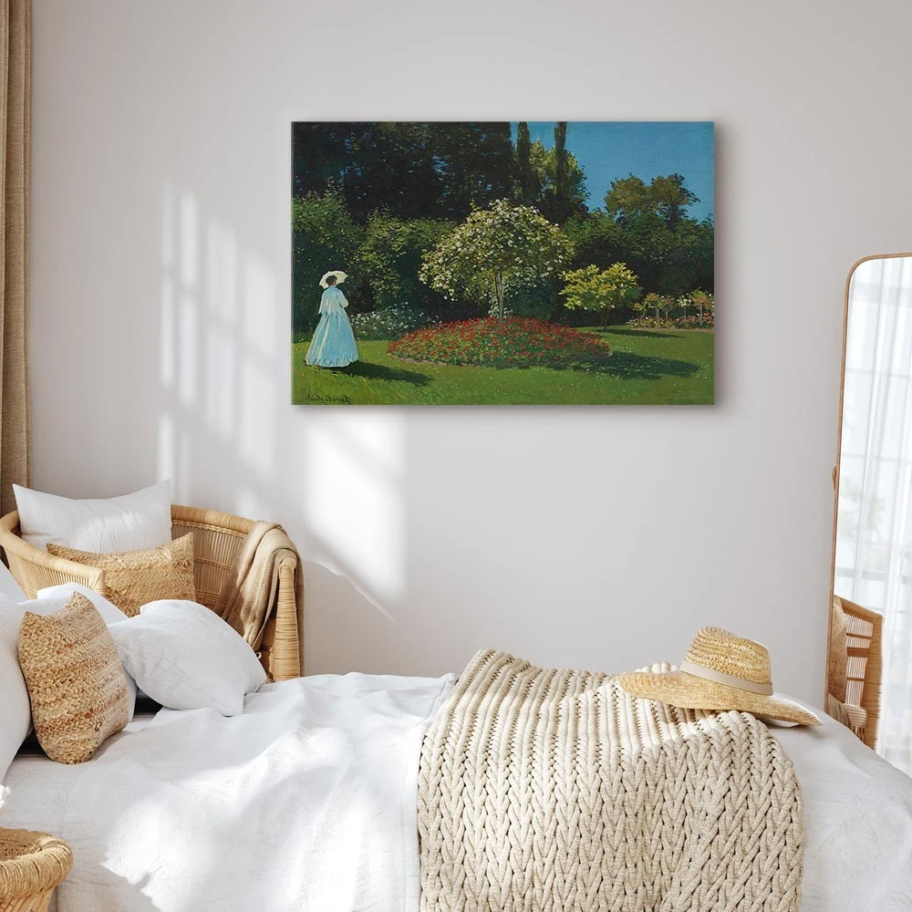 Paveikslas Claude Monet - Moteris sode