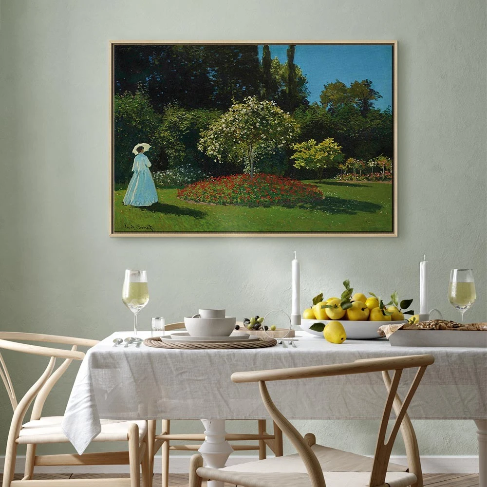 Paveikslas Claude Monet - Moteris sode