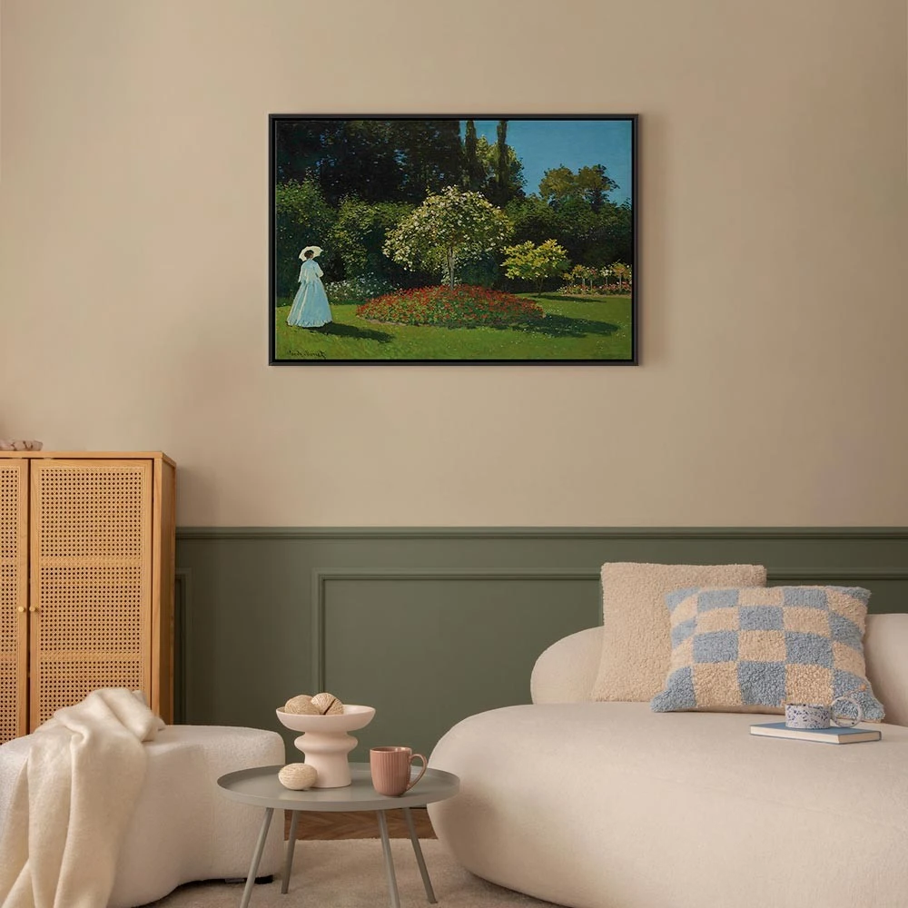 Paveikslas Claude Monet - Moteris sode