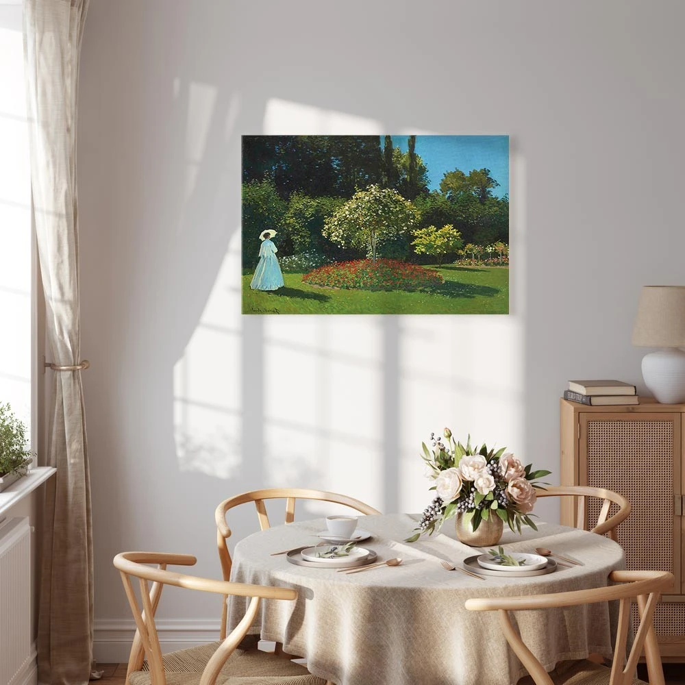 Paveikslas Claude Monet - Moteris sode