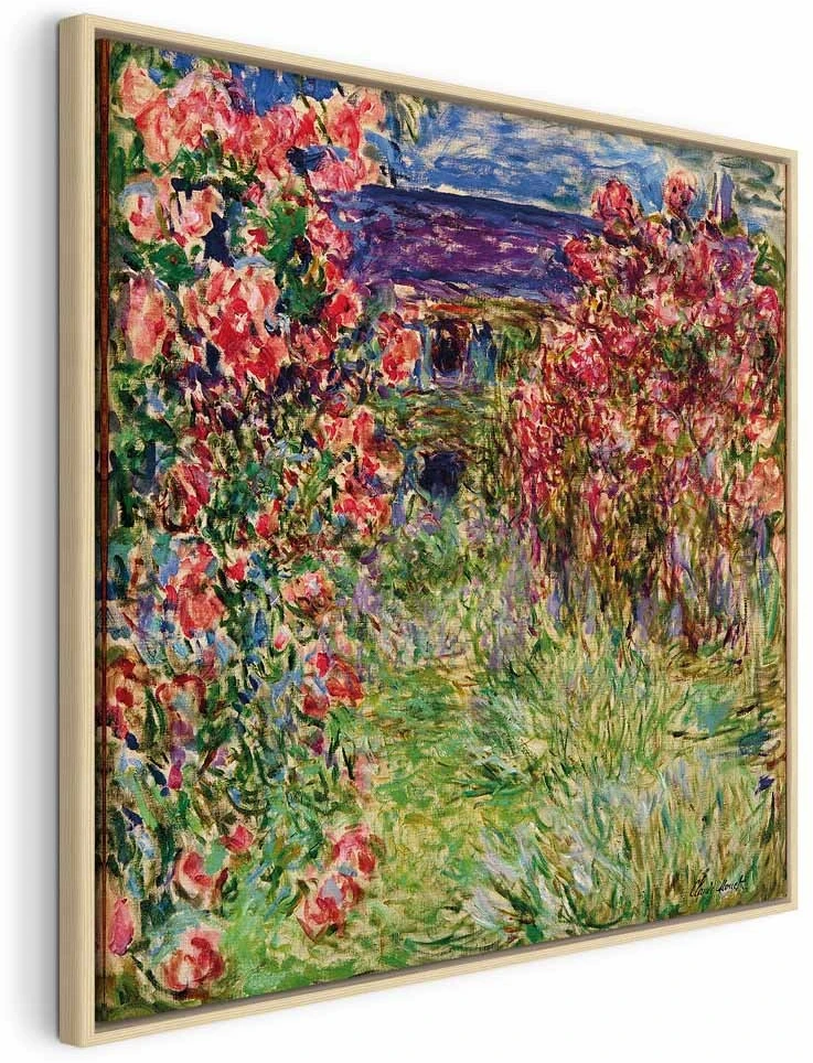Paveikslas Claude Monet - Namas rožėse