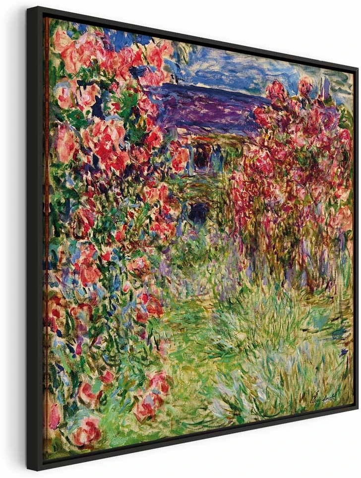 Paveikslas Claude Monet - Namas rožėse