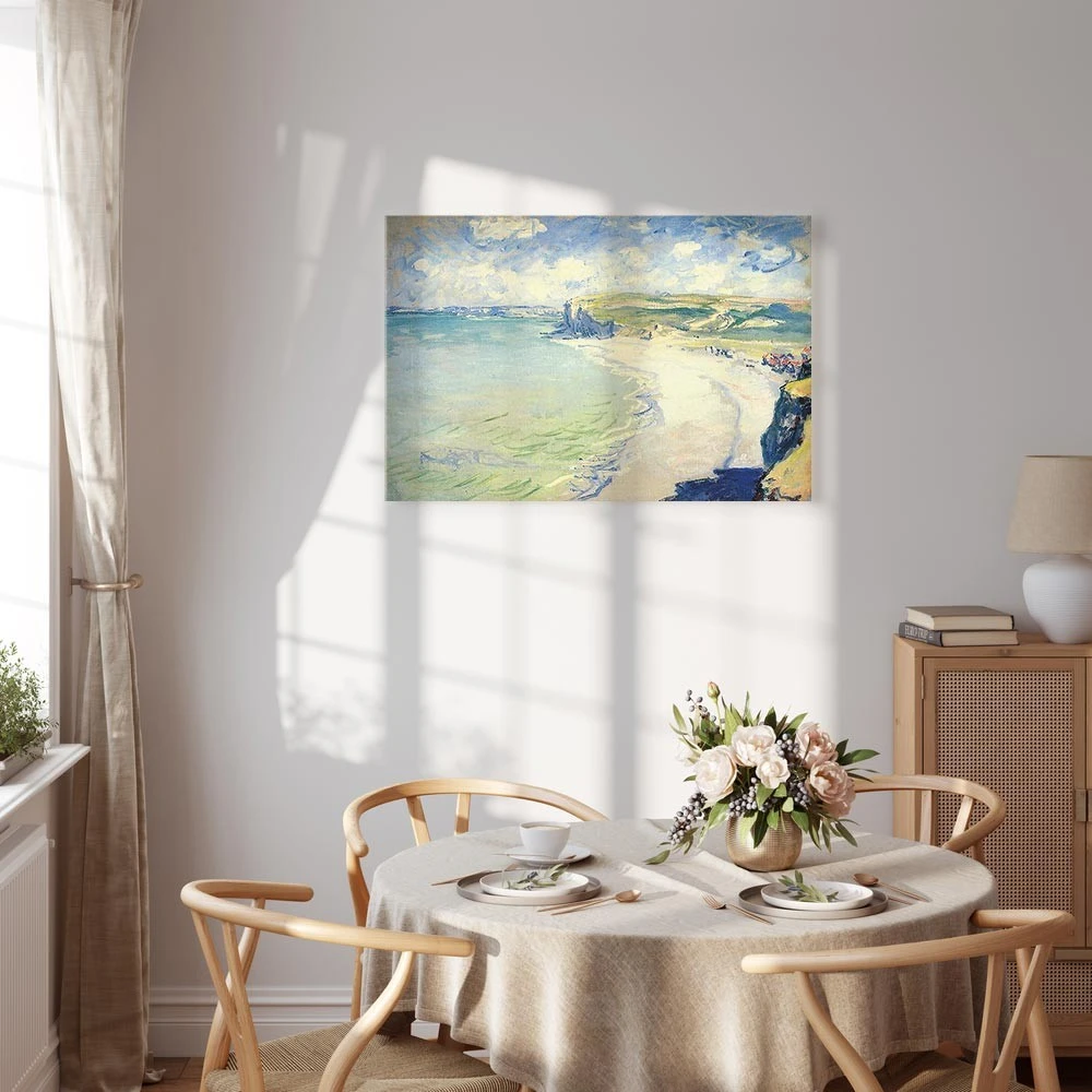 Paveikslas Claude Monet - Paplūdimys Pourville