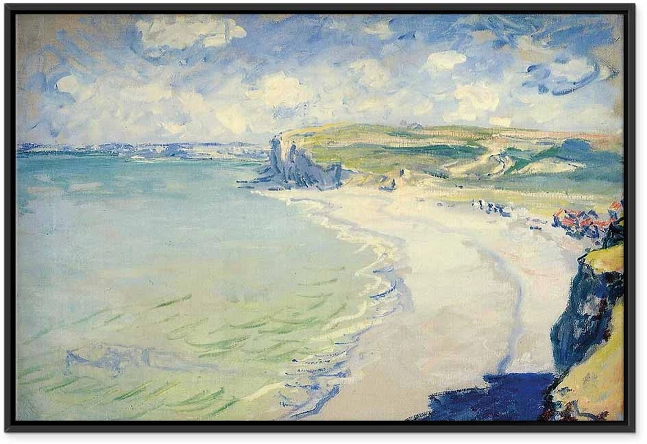 Paveikslas Claude Monet - Paplūdimys Pourville