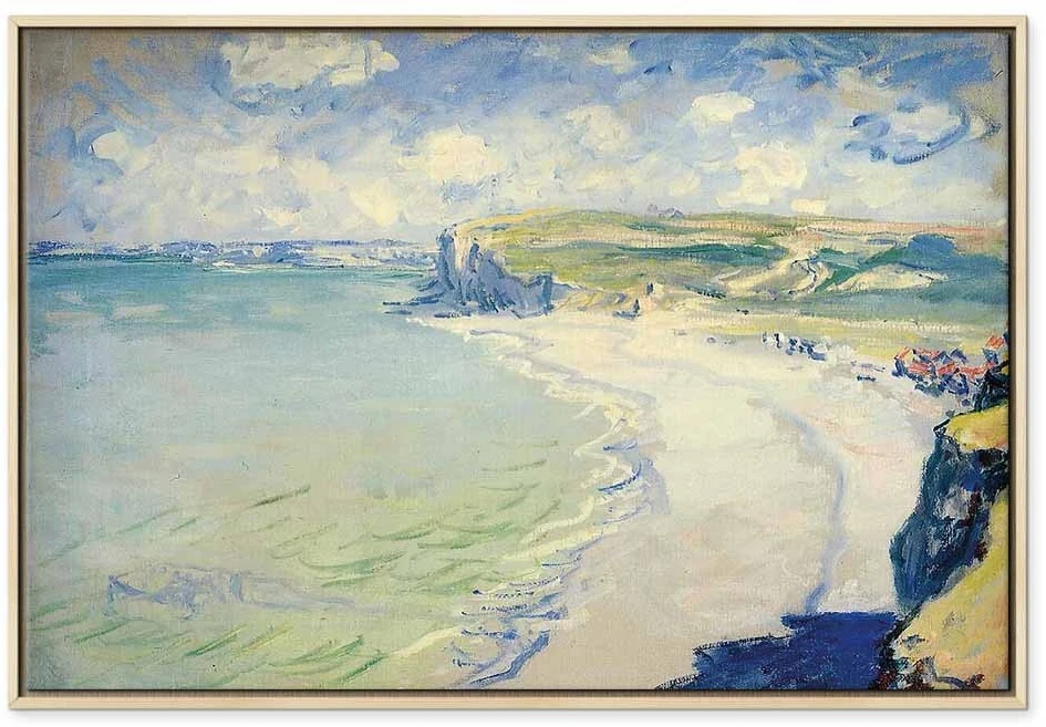 Paveikslas Claude Monet - Paplūdimys Pourville