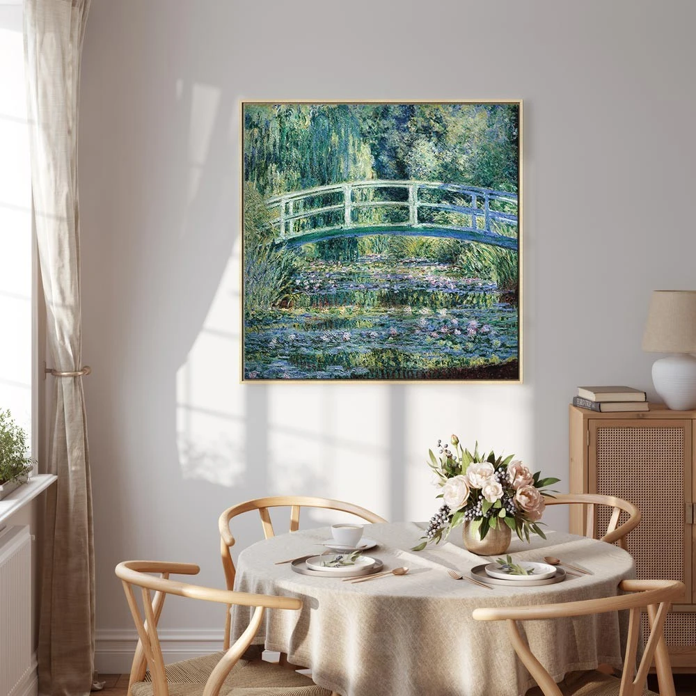 Paveikslas Claude Monet - Pėsčiųjų tiltelis Živerni