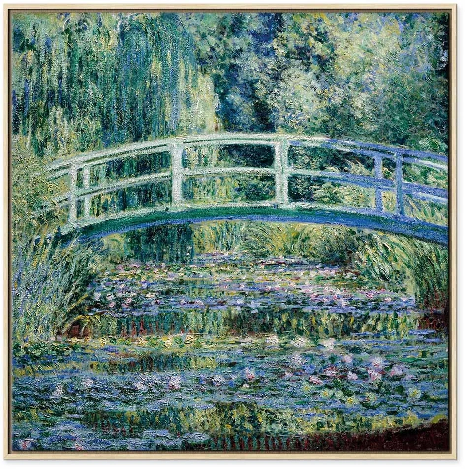 Paveikslas Claude Monet - Pėsčiųjų tiltelis Živerni
