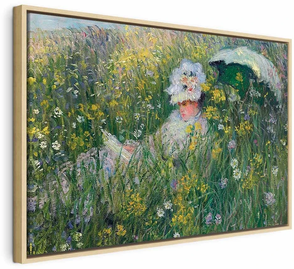 Paveikslas Claude Monet - Pievoje