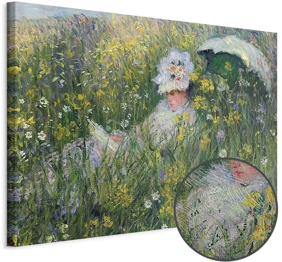 Paveikslas Claude Monet - Pievoje