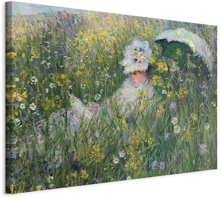 Paveikslas Claude Monet - Pievoje