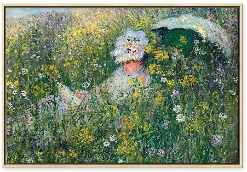 Paveikslas Claude Monet - Pievoje