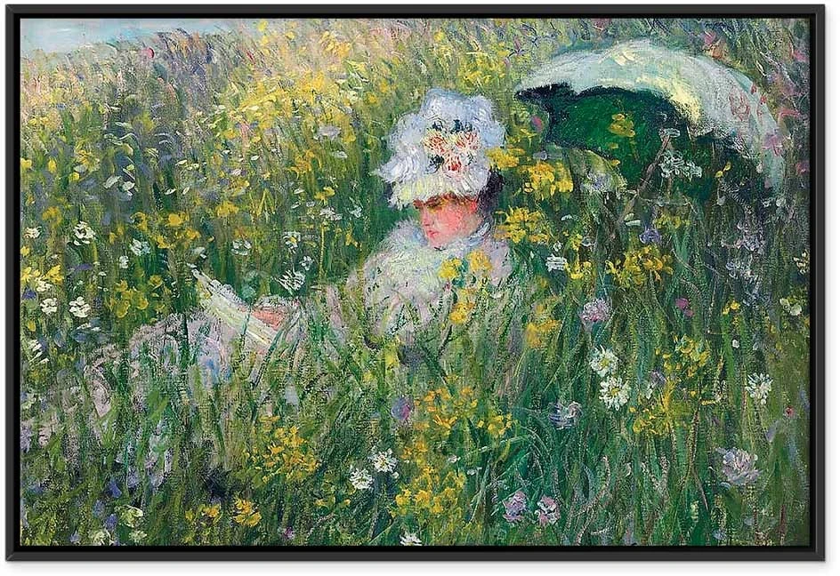 Paveikslas Claude Monet - Pievoje