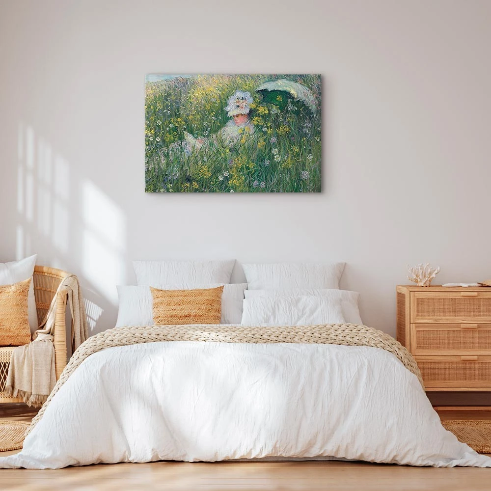 Paveikslas Claude Monet - Pievoje
