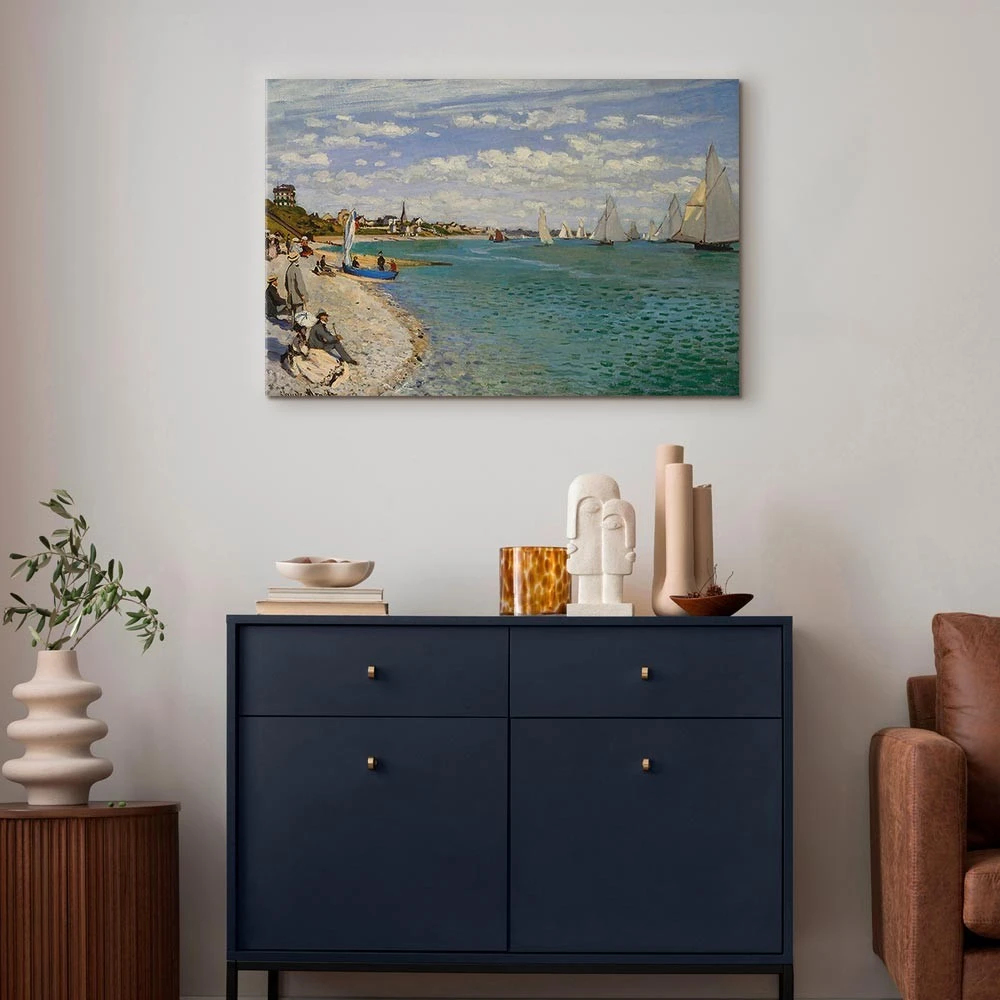 Paveikslas Claude Monet - Regata Sainte-Adresse