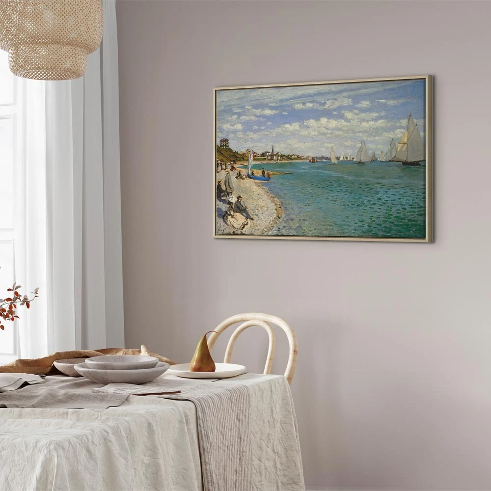 Paveikslas Claude Monet - Regata Sainte-Adresse