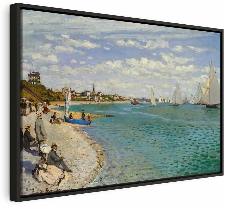 Paveikslas Claude Monet - Regata Sainte-Adresse