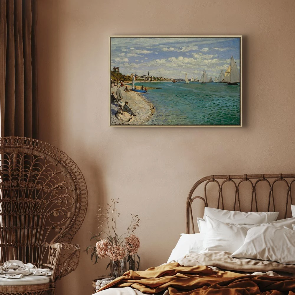 Paveikslas Claude Monet - Regata Sainte-Adresse