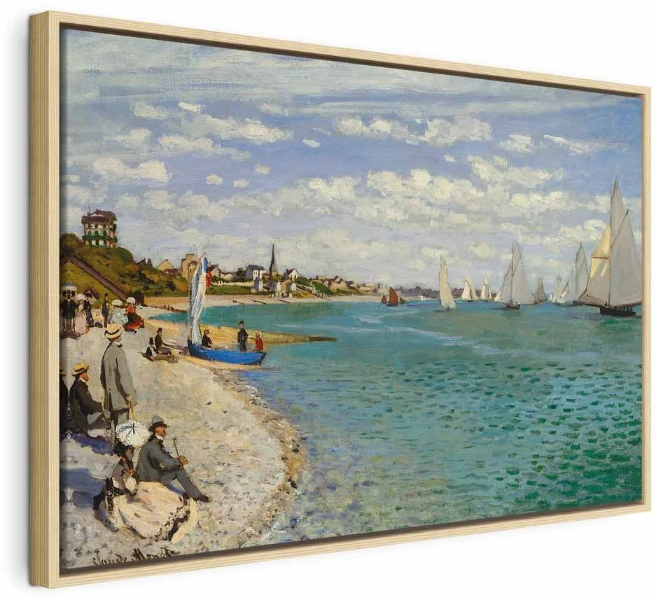 Paveikslas Claude Monet - Regata Sainte-Adresse