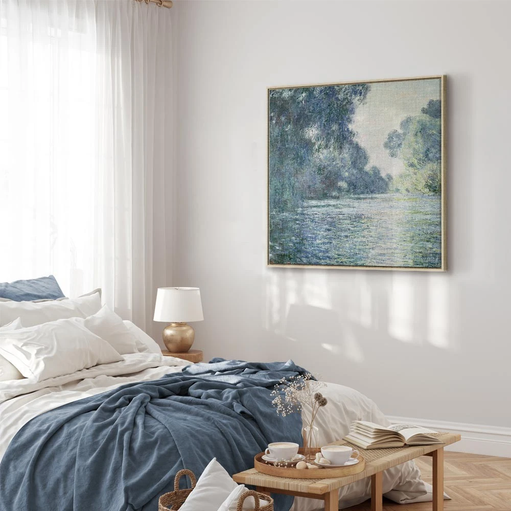 Paveikslas Claude Monet - Senos pakrantė prie Živerni