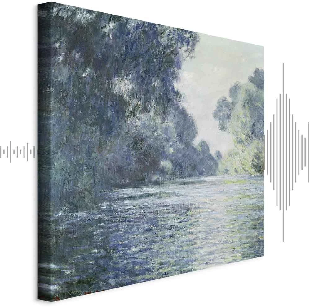 Paveikslas Claude Monet - Senos pakrantė prie Živerni