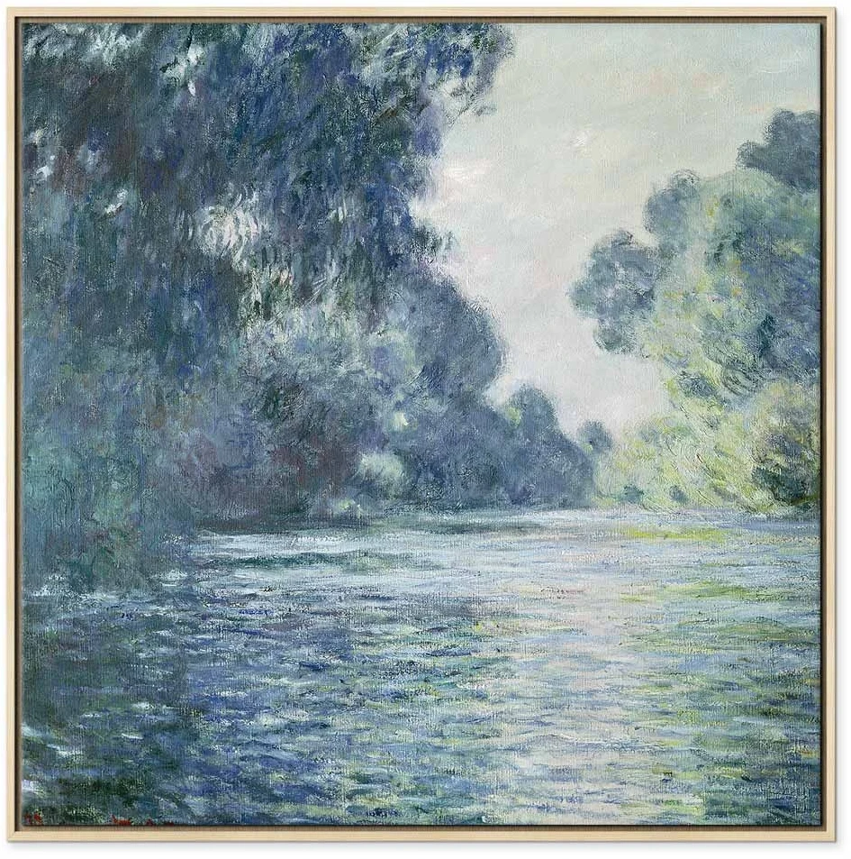 Paveikslas Claude Monet - Senos pakrantė prie Živerni