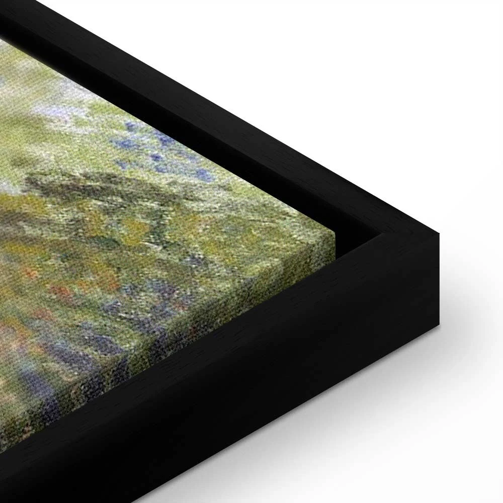 Paveikslas Claude Monet - Sodas Montgeron, detalė