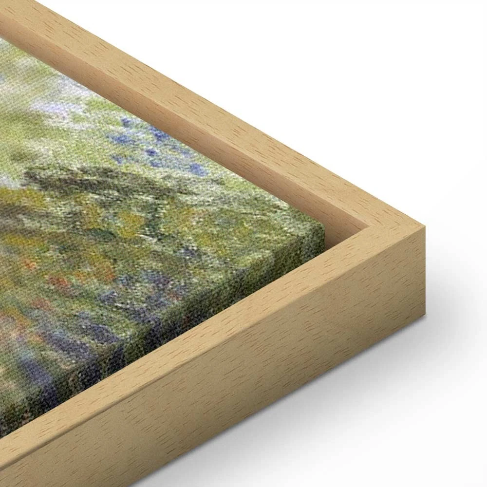 Paveikslas Claude Monet - Sodas Montgeron, detalė
