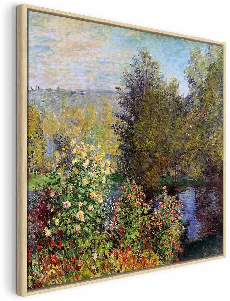 Paveikslas Claude Monet - Sodo kampelis Montgeron