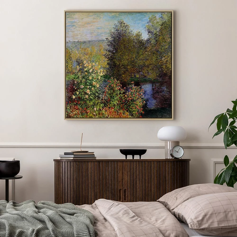 Paveikslas Claude Monet - Sodo kampelis Montgeron