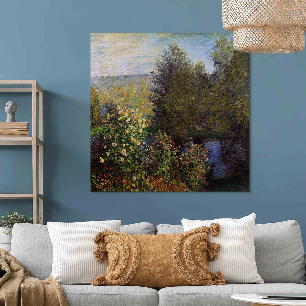 Paveikslas Claude Monet - Sodo kampelis Montgeron