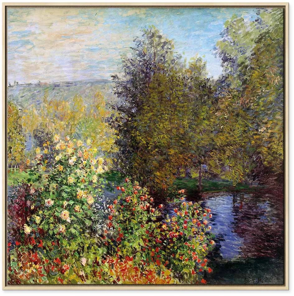 Paveikslas Claude Monet - Sodo kampelis Montgeron