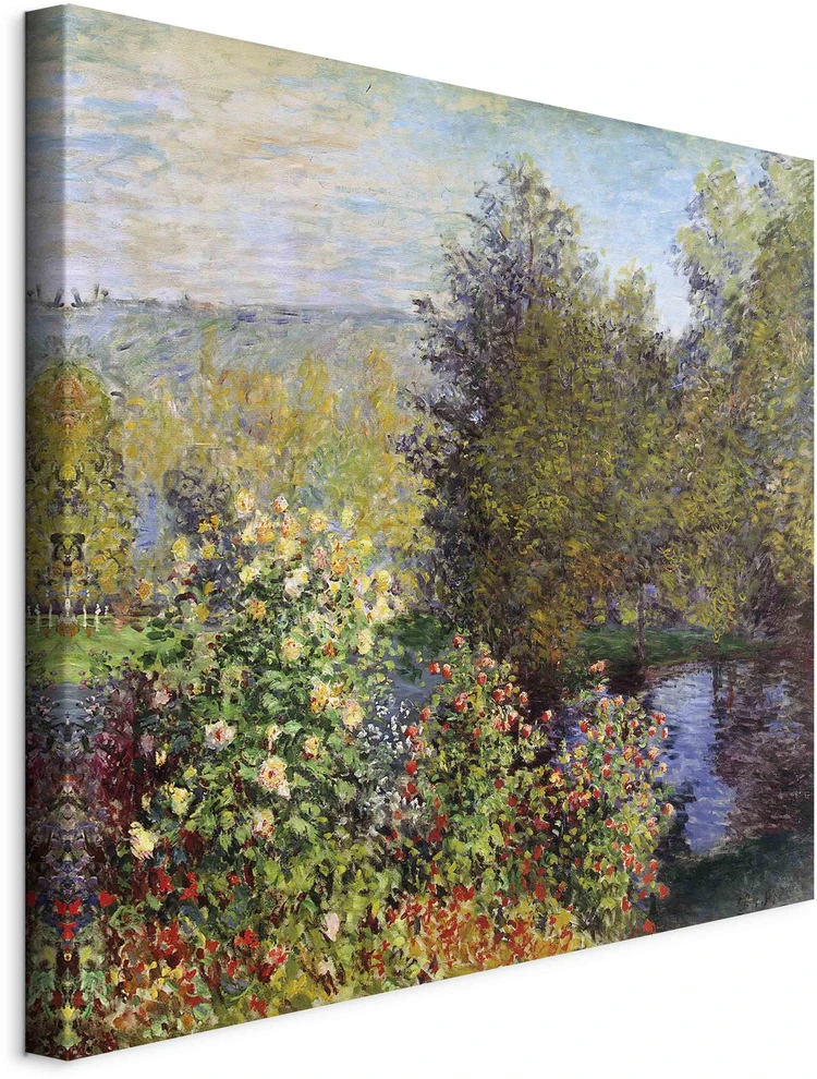 Paveikslas Claude Monet - Sodo kampelis Montgeron