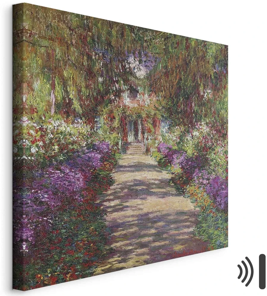 Paveikslas Claude Monet - Takelis Monė sode