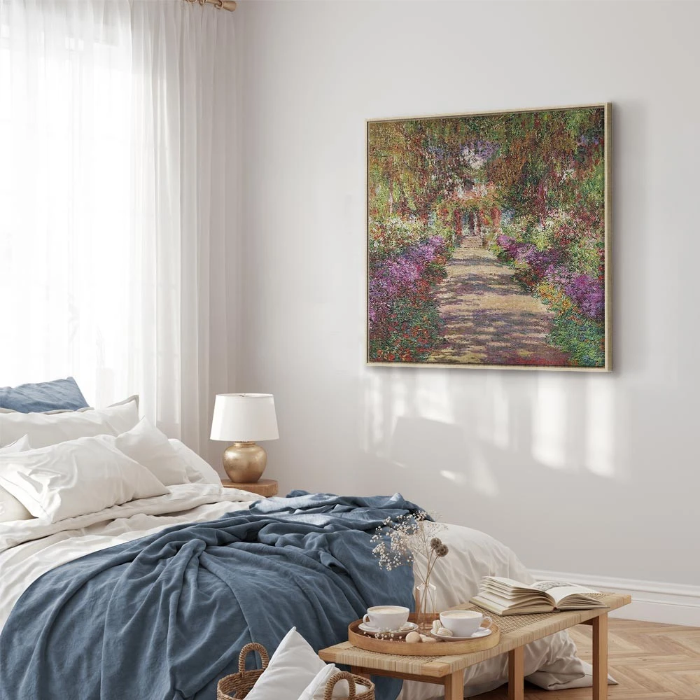 Paveikslas Claude Monet - Takelis Monė sode