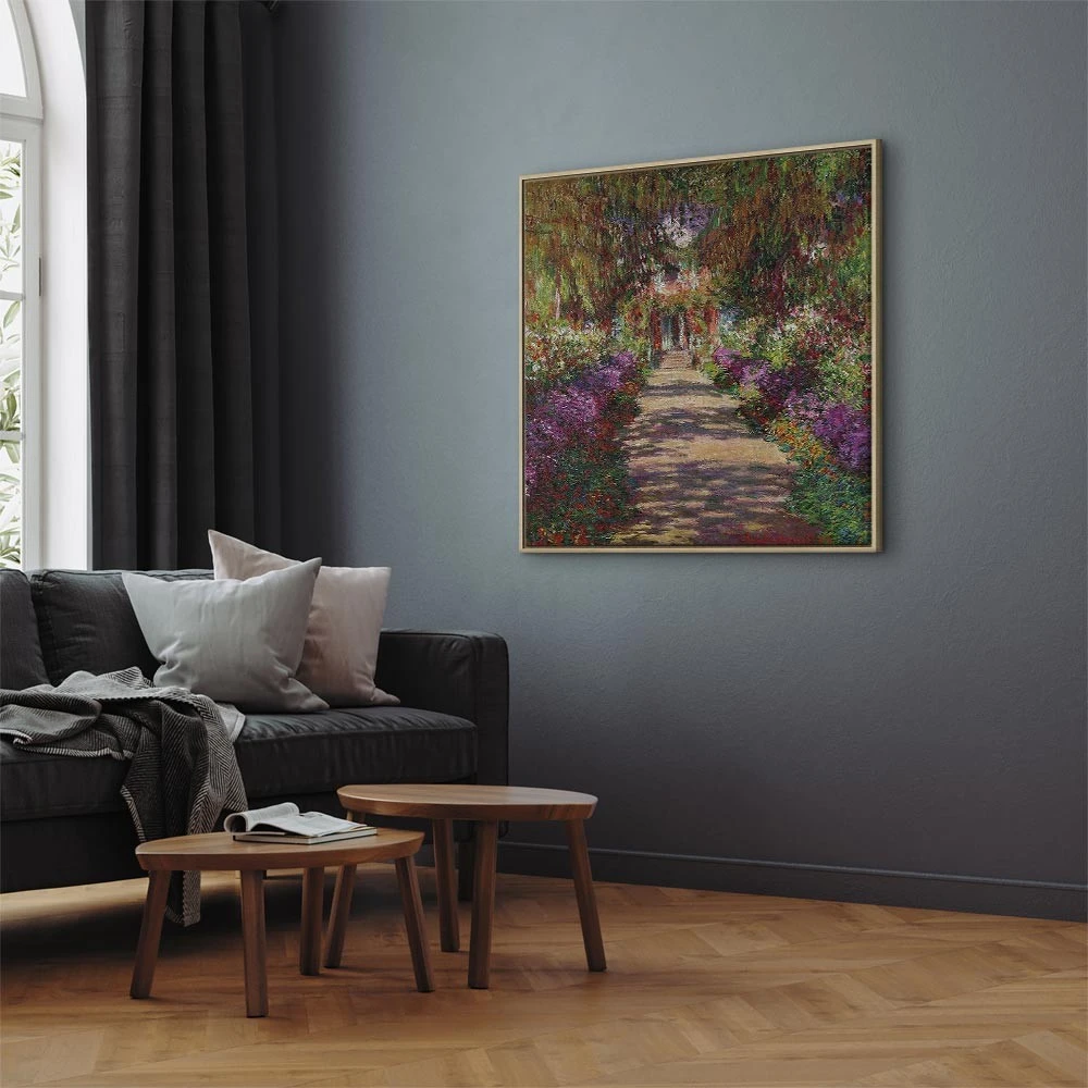 Paveikslas Claude Monet - Takelis Monė sode