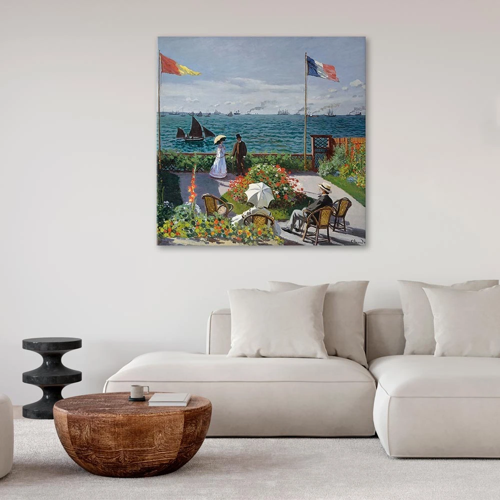 Paveikslas Claude Monet - Terasa Sainte-Adresse