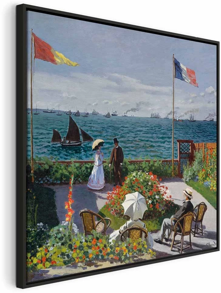 Paveikslas Claude Monet - Terasa Sainte-Adresse