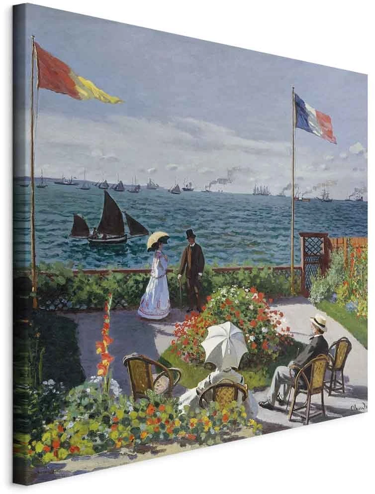 Paveikslas Claude Monet - Terasa Sainte-Adresse