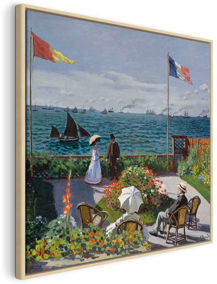 Paveikslas Claude Monet - Terasa Sainte-Adresse