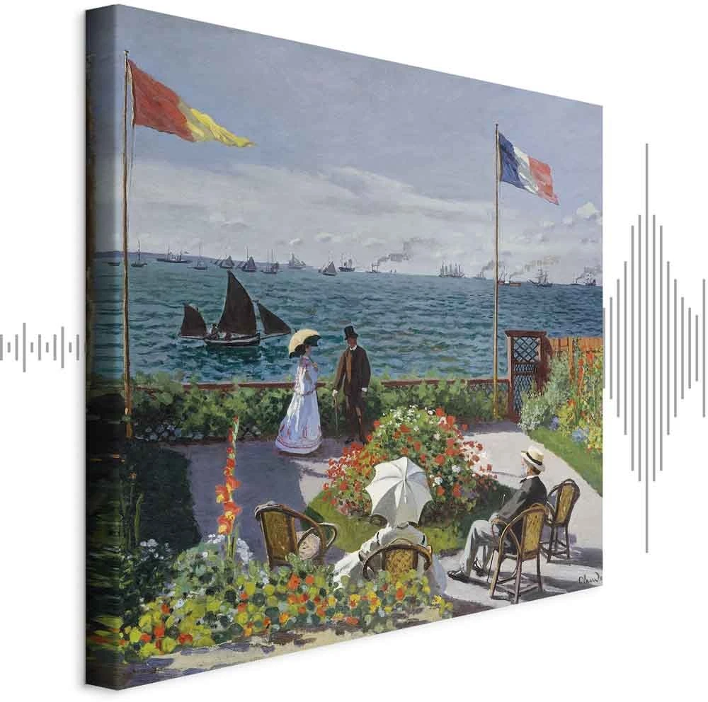 Paveikslas Claude Monet - Terasa Sainte-Adresse