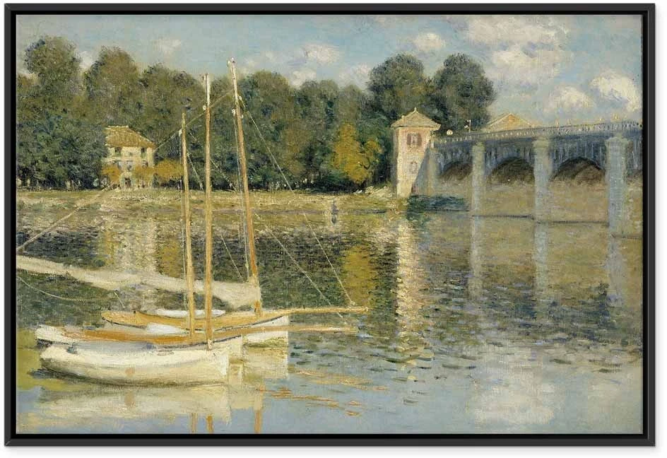 Paveikslas Claude Monet - Tiltas Aržantėjuje