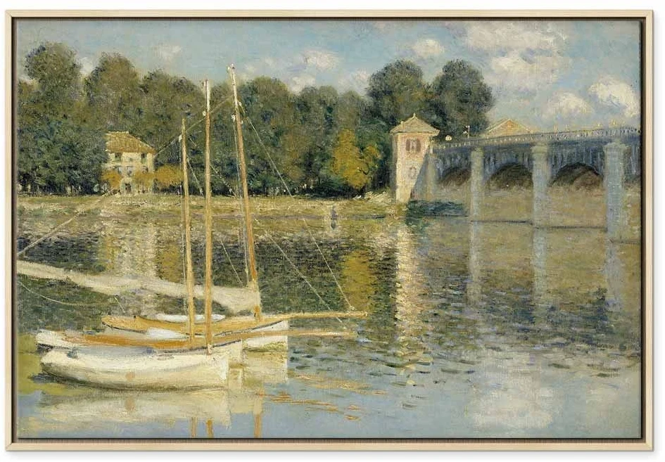 Paveikslas Claude Monet - Tiltas Aržantėjuje